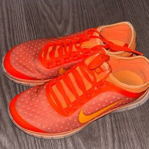 Nike Bright Orange Running Shoes